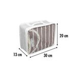 Magic Lady Valiz Içi 6'lı Düzenleyici Organizer Set Gri Çizgili