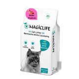 MAGIC LIFE 20 Lt Ince Tane Pudra Kokulu Beyaz Bentonit Kedi Kumu.