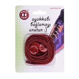 Magic Locks Kırmızı Kilitli Elastik Akıllı Bağcık
