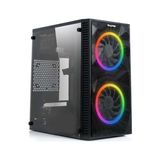 Magic Mikro Atx 2 Fanlı Rgb Mesh Panel Akrilik Gaming Oyuncu Kasası