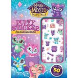 Magic Mixies Mixlings: Puffy Sticker Colouring Book (Moose)