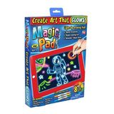 Magic Pad Yazı Çizim Tahtası Resim Şekil Tablet Tipi Işıklı Ledli