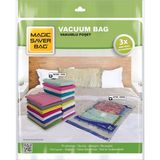 Magic Saver Bag 3’lü Karma Boy Vakumlu Hurç Seti 1 Adet Jumbo 73X130 1 Adet Xxl 80X100 1 Adet L 50X70