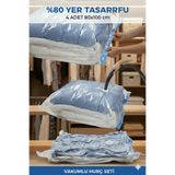 Magic Saver Bag 4 Adet XXL Vakumlu Hurç Özel Seti Büyük Paket