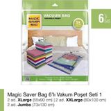 Magic Saver Bag 6’Lı Vakumlu Hurç Set-1