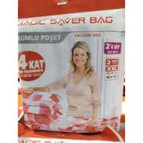 Magic Saver Bag 80x100 2'li Set Vakumlu Hurç