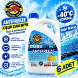Magic Schine 6'lı -40° Inorganik Mavi Antifriz 3 Litre - 6 Adet