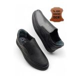 MAGIC SHOES Hakiki Deri Ultra Ortopedik Dikişli Büyük Numara Günlük Erkek Ayakkabısı