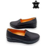 Magic Shoes Kadın Taba Deri Içi Deri Comfort Tam Ortopedik Anne Ayakkabısı - Siyah - 101390118
