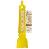 Magic Spoon Sarı Kedi ve Köpek Sıvı Ödül Maması Kolay Yedirme Kaşığı