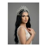 Magic Tiara Işıltılı Kristal Gelin Tacı – 7 Renk Seçeneğiyle Zarafetin Ta Kendisi