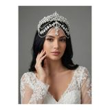 Magic Tiara Kristal Gelin Tacı – 7 Farklı Renk Seçeneğiyle Işıltılı Zarafet