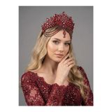 Magic Tiara Kristal Taşlı Işıltılı Gelin Tacı – 8 Renk Seçeneğiyle Göz Alıcı Zarafet