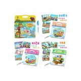 Magic Water 4'lü Set 4 Farklı Eğitici Sihirli Boyama Kitabı Water Painting Sihirli Özel Kalem Ile Boyama Kitabı
