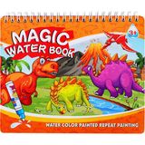 Magic Water Dinazorlar Diyarı Boyama Kitabı Seti - Sarah Kay (Ciltli)