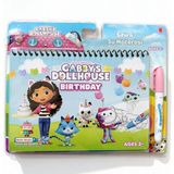 Magic Water Gabby's Dollhouse Birthday Sihirli Boyama Kitabı