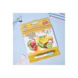 Magic Water Meyveler Fruits Painting - Sihirli Özel Kalem Ile Boyama Kitabı Eğitici