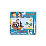 Magic Water Sihirli Boyama Kitabı Özel Sulu Kalem İle Water Painting Pirates Korsanlar