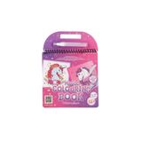 Magic Water Unicorn 12 Sayfa Sihirli Boyama Kitabı Özel Sulu Kalem ile Water Painting Eğitici Aktivite Kitabı