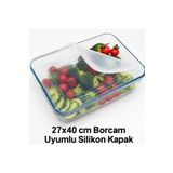 magical dreams Şeffaf Silikon Dikdörtgen Strec Borcam Kapağı