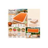 Magiclady 150 x 200 Sineklikli Tarhana Kurutma Örtüsü – pamuklu Hava Geçiren Koruyucu File