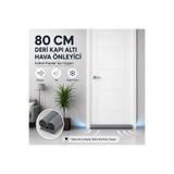 Magiclady 80 cm Kapı Altlığı Hava Geçirmez Kapı Altı Rüzgar Toz Ses Önleyici – Eşiksiz Kapılar İçin