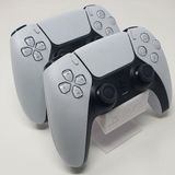 magicland 2'li Joystick Standı Beyaz Renkli PS5 Controller Kol Tutucu Dayanıklı PLA Materyal