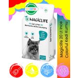 Magiclife Colourful İnce Tane Eko 20 lt Kedi Kumu