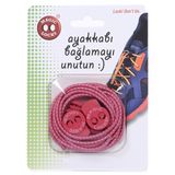 Magiclocks 13A1 Unisex Pembe Günlük Ayakkabı Bağcığı