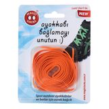 Magiclocks 14B2 ML Unisex Turuncu Ayakkabı Bağcığı