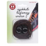 Magiclocks 8A1 Unisex Kahverengi Günlük Ayakkabı Bağcığı