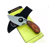magicool 087 Yüzme Kamp Bıçak 16 Cm - Ahşap Sap, Özel Kılıflı