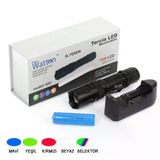 Magicool 10W 2000 Lümen 4 Renk Güçlü El Feneri WT-605