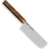 Magicool 12106 Titan East Dilimleme Nakiri Şef Bıçağı 16 cm - Ceviz Sap - 0 - 19 L