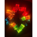 Magicool 4 Metre 20 LED Pilli 2 Kademeli Hediye Kutusu Yılbaşı Ağacı Süsü LED Işık Mz-2