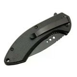 magicool 4215 Kırmızı Kamp Çakı 20cm- Yarı Otomatik, Kemerlikli, Oluklu