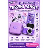 Magicool 4K Çantalı Dijital Retro Video Kamera 48MP 16X Zoom Işıklı (32GB) Kart Dijital Fotoğraf Makine