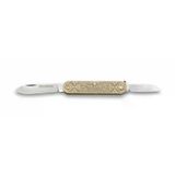 magicool 61804 Pirinç İşlemeli Sürmene Çakısı 5,5 / 3,5 Cm - Çift Bıçaklı