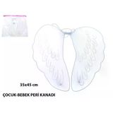 magicool Bebek Çocuk Peri Kanadı – Kostüm Tamamlayıcı Kanat 35x45 Cm