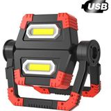Magicool Br S100 30W Cob LED USB Projektör El Feneri - Çok Renkli