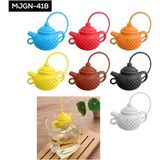 Magicool Çaydanlık Tasarımlı Çay Demleme Süzgeçi - Çok Renkli - Tek Ebat