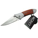 magicool Cr 0035 Rd Kamp Çakı 18 Cm - Metal Ampampamp Gül Ağacı Saplı, Kılıflı, Kutulu