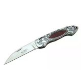 magicool Cr 0124 Rd Kamp Çakı 20 Cm - Metal Desenli Sap, Kılıflı, Kutulu