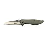 magicool Crkt Lotus 1265 Gri Kamp / Outdoor Çakı 18cm - Yarı Otomatik, Kemerlikli, Kutulu