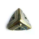 magicool Dekoratif, Kutu, Sandık Köşesi - 35x22 Mm, Küçük, Antik, 100 Adet