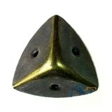 magicool Dekoratif, Kutu, Sandık Köşesi - 45x28 Mm, Büyük, Antik, 1 Adet