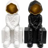 magicool Dekoratif Polyester Oturan Astronot Biblosu Alk5302
