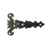 magicool Dekoratif, Sac Tek Kuyruklu Menteşe - 40x68 Mm, Küçük, Antik, 1 Adet