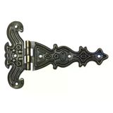 magicool Dekoratif, Sac Tek Kuyruklu Menteşe - 69x102 Mm, Büyük, Antik, 1 Adet