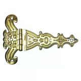 magicool Dekoratif, Sac Tek Kuyruklu Menteşe - 69x102 Mm, Büyük, Sarı, 1 Adet